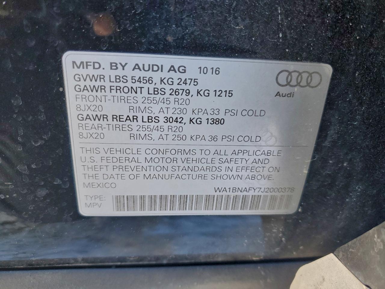 2018 AUDI Q5 PREMIUM PLUS photo 37