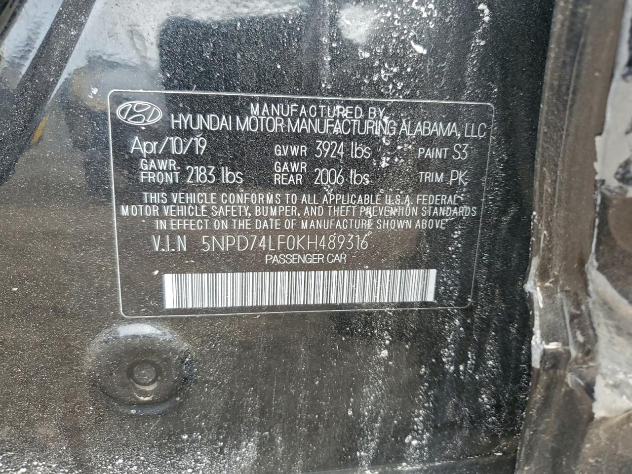 2019 HYUNDAI ELANTRA SE photo 23