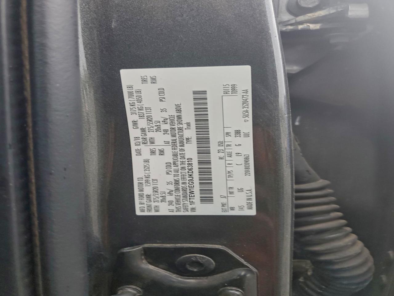 2018 FORD F150 SUPERCREW photo 25