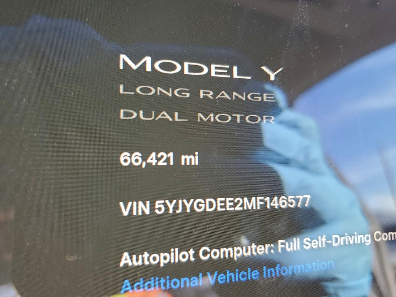 2021 TESLA MODEL Y photo 17