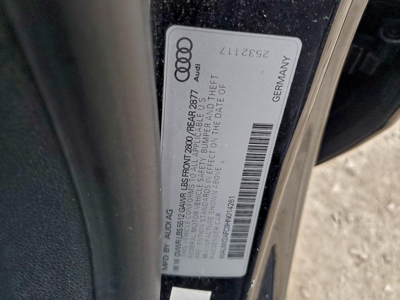 2017 AUDI A7 PREMIUM PLUS photo 23