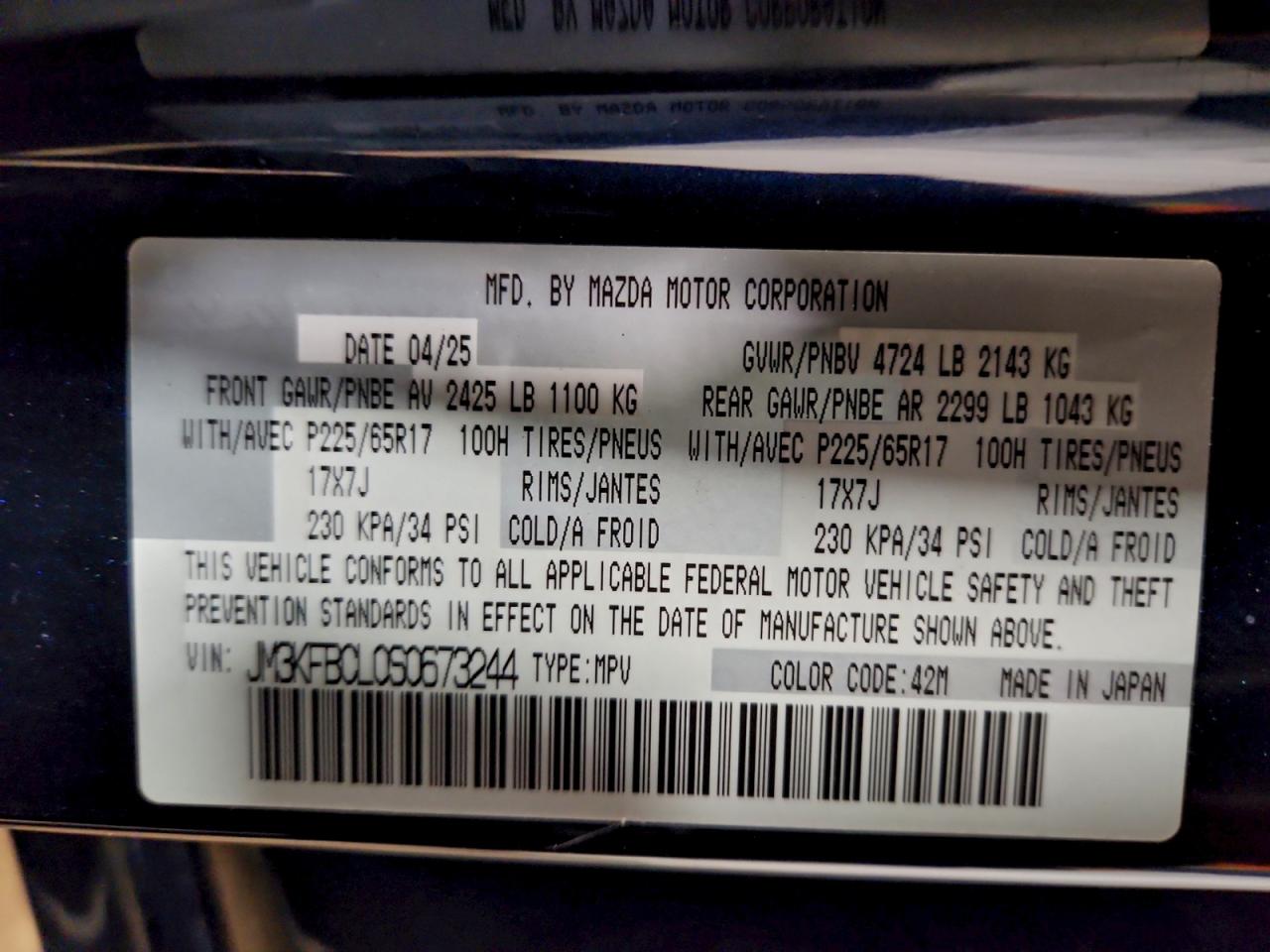 2025 MAZDA CX-5 PREFERRED photo 25