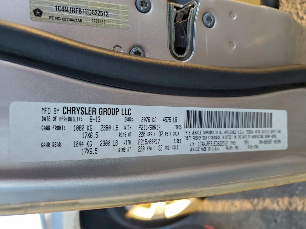 2014 JEEP PATRIOT LATITUDE photo 37