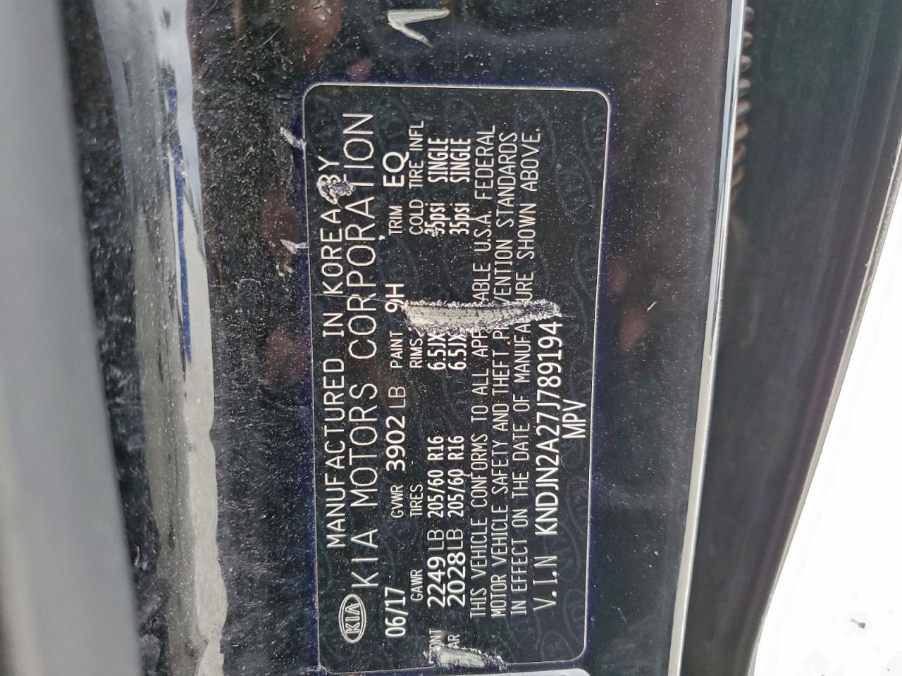 2018 KIA SOUL BASE photo 13