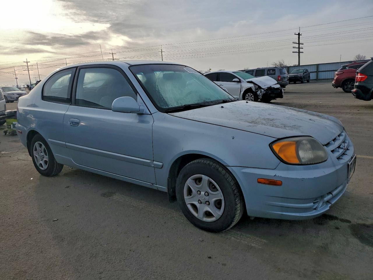 2005 HYUNDAI ACCENT GS photo 4