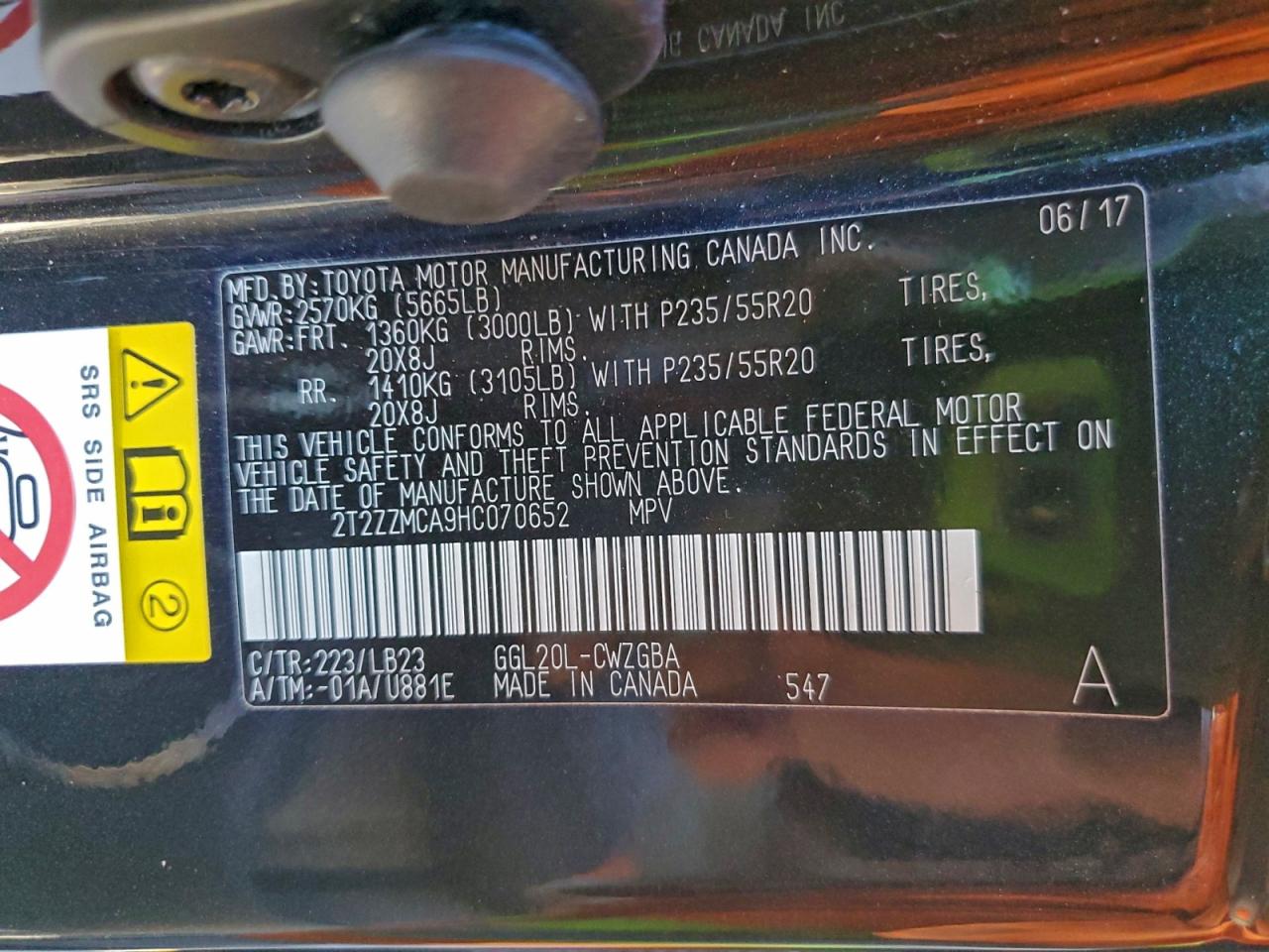 2017 LEXUS RX 350 BASE photo 14