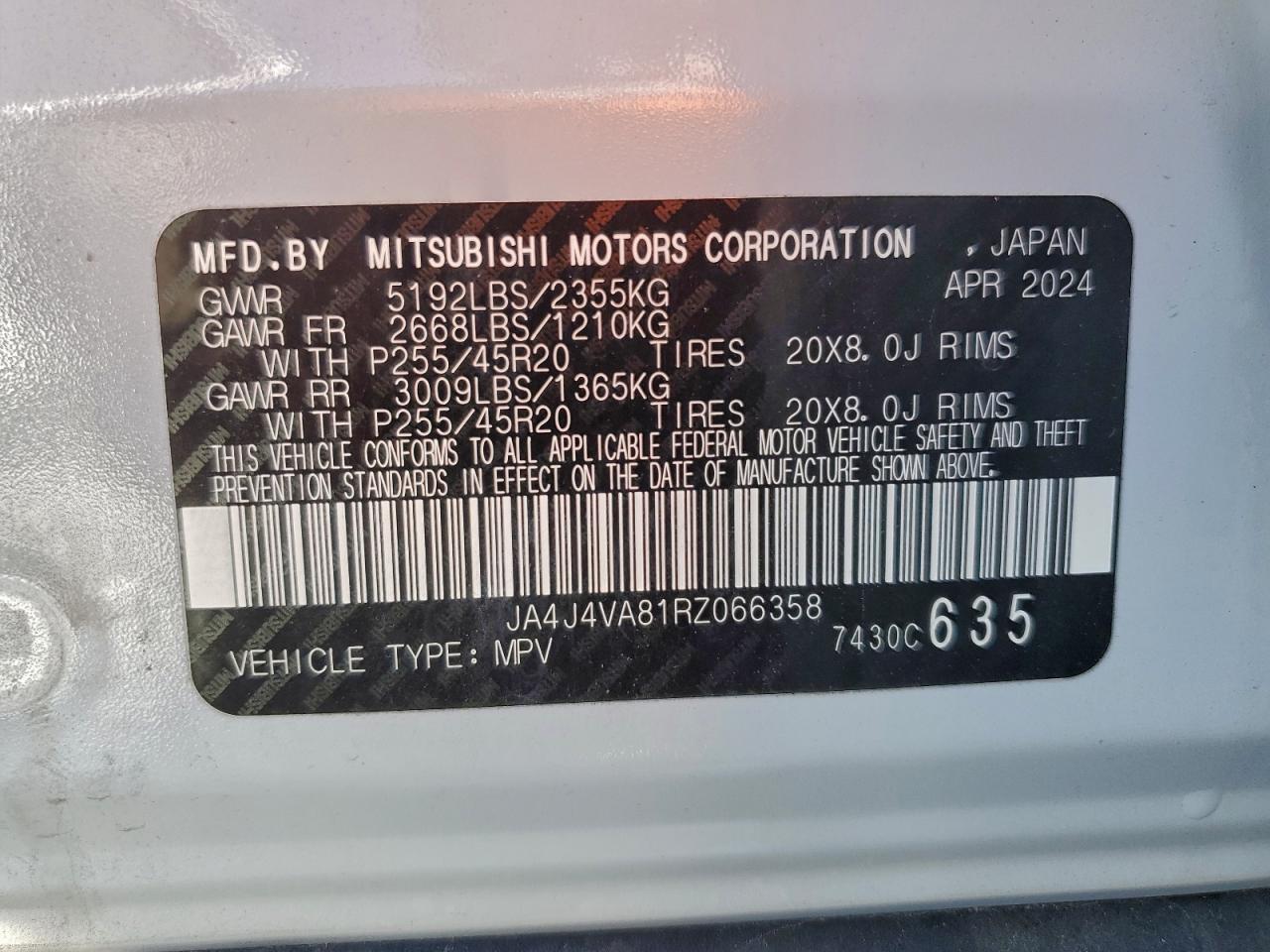 2024 MITSUBISHI OUTLANDER SE photo 25
