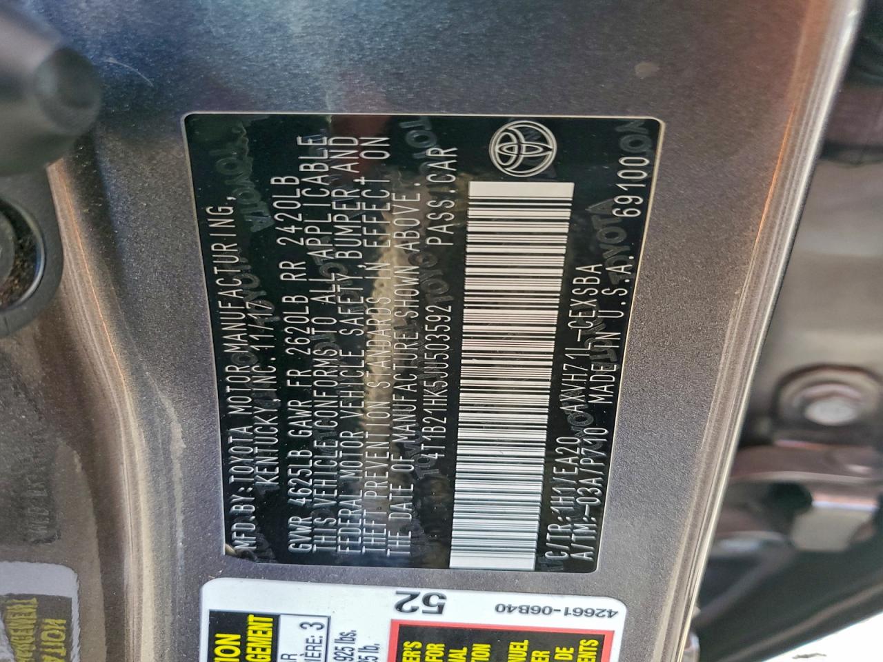 2018 TOYOTA CAMRY HYBRID photo 23