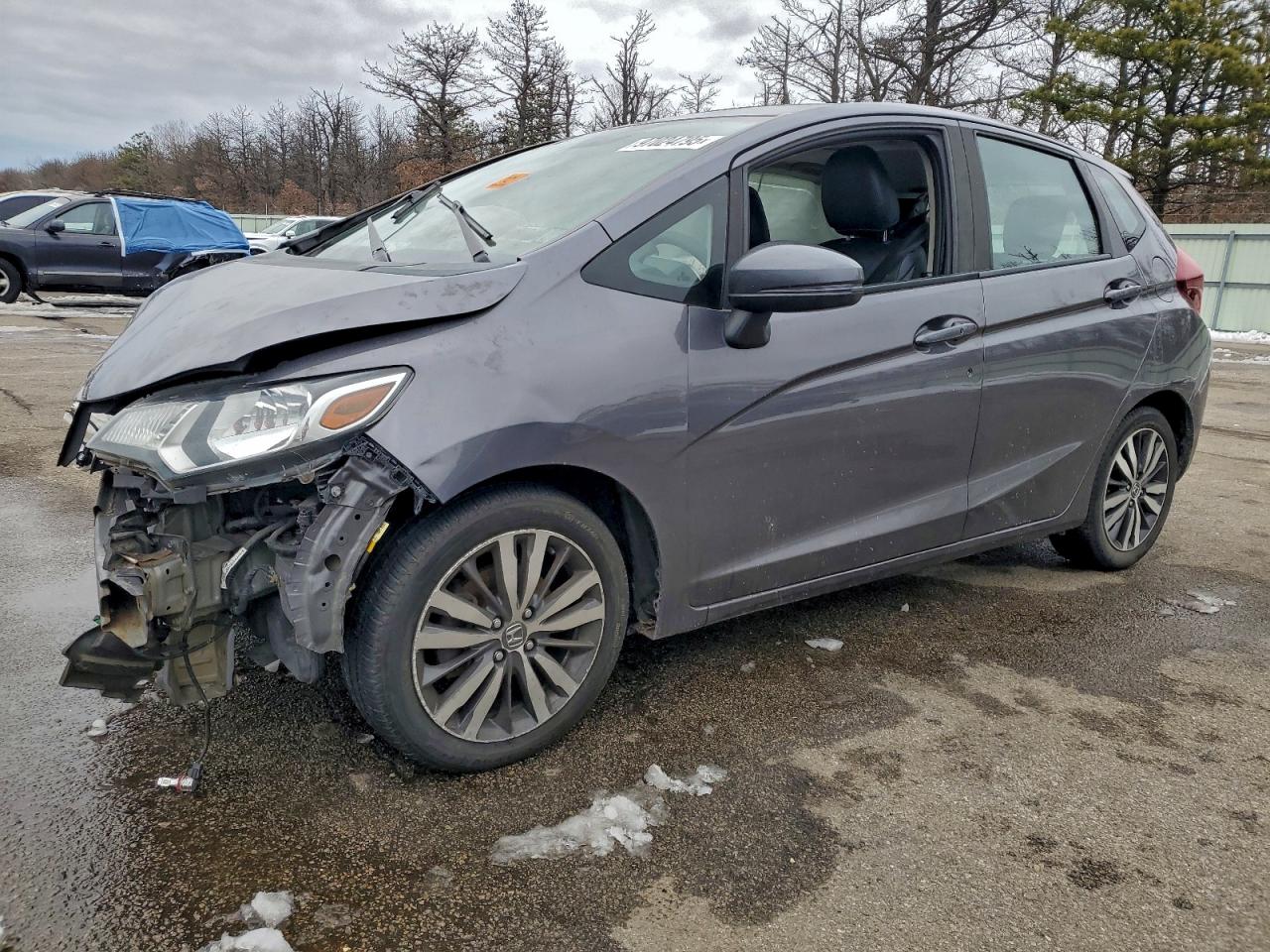 2015 HONDA FIT EX — FRONT END damage — photo 1