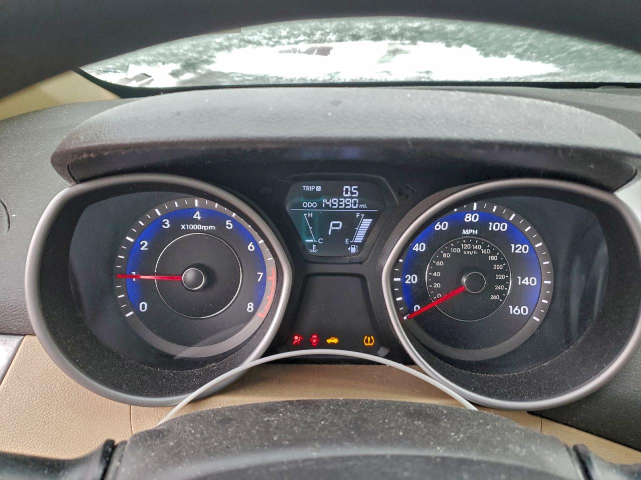 2013 HYUNDAI ELANTRA GLS photo 9