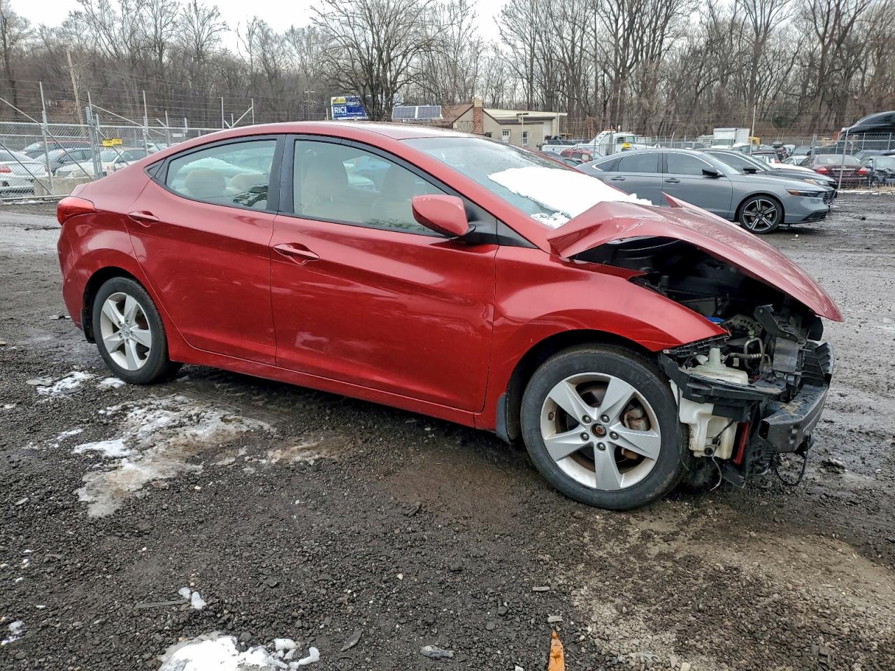 2013 HYUNDAI ELANTRA GLS photo 4