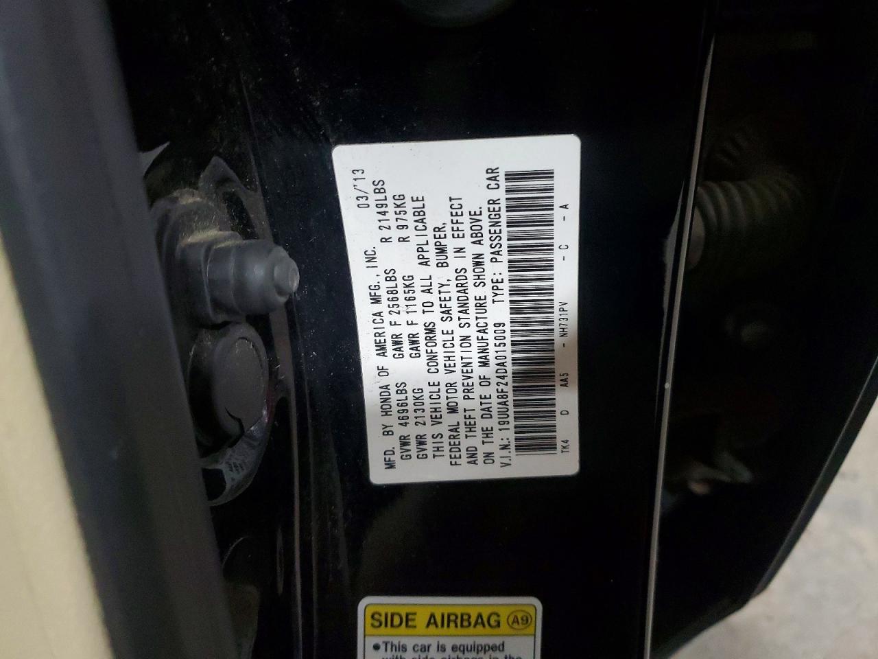 2013 ACURA TL photo 12