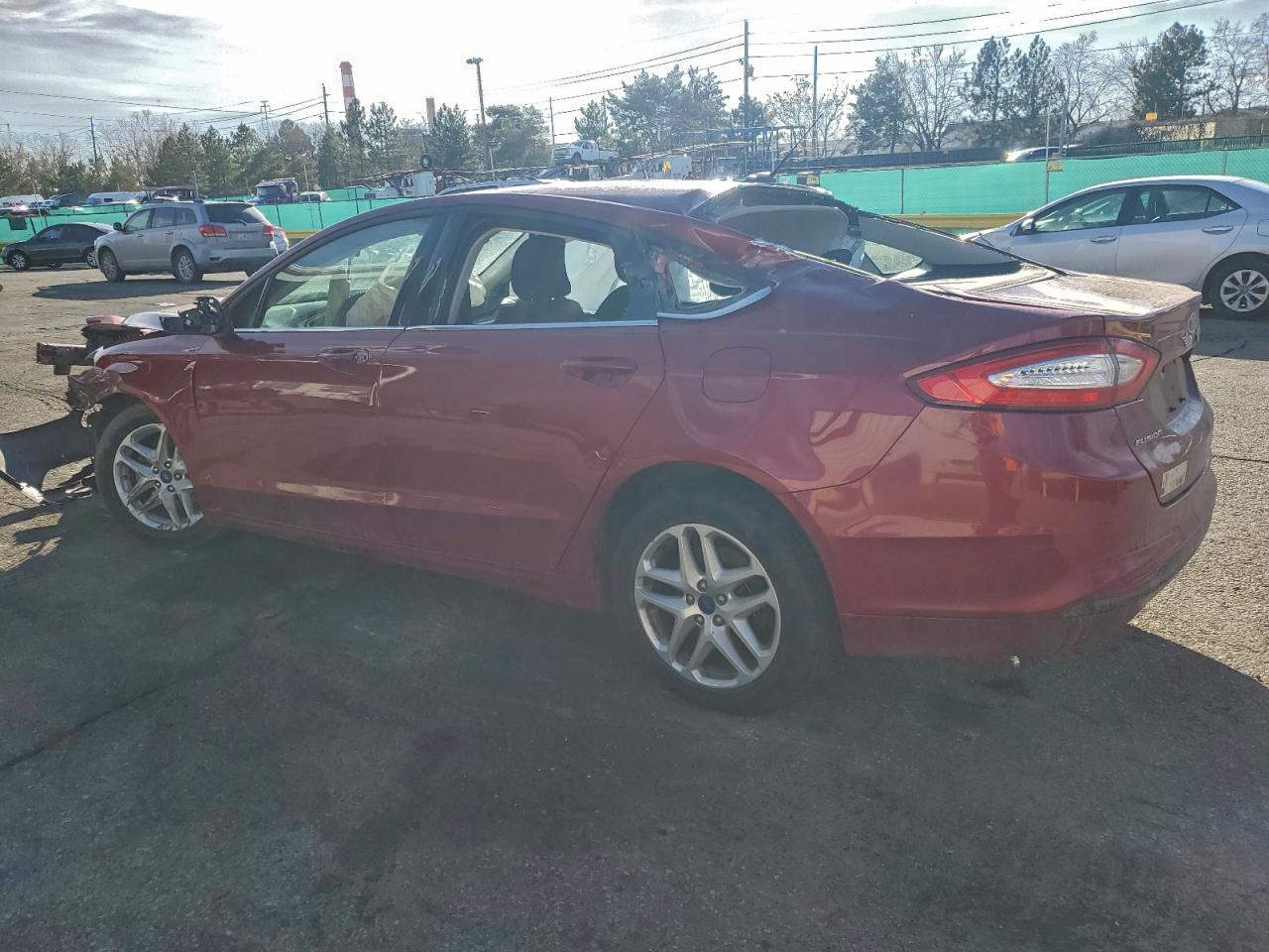 2016 FORD FUSION SE photo 2