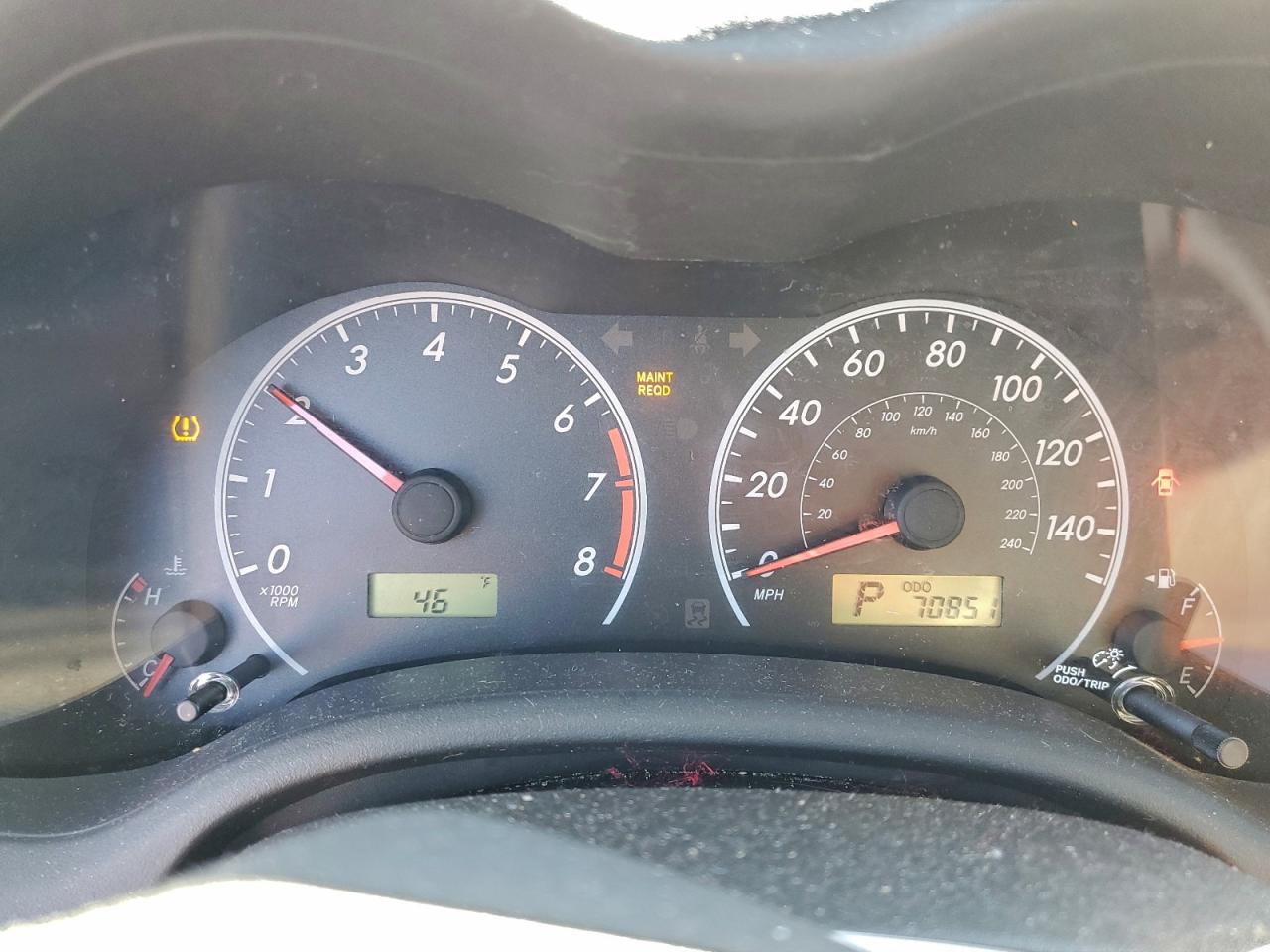 2012 TOYOTA COROLLA BASE photo 9