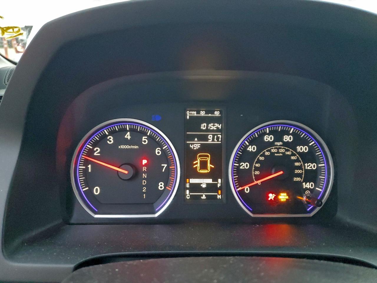 2009 HONDA CR-V EXL photo 9