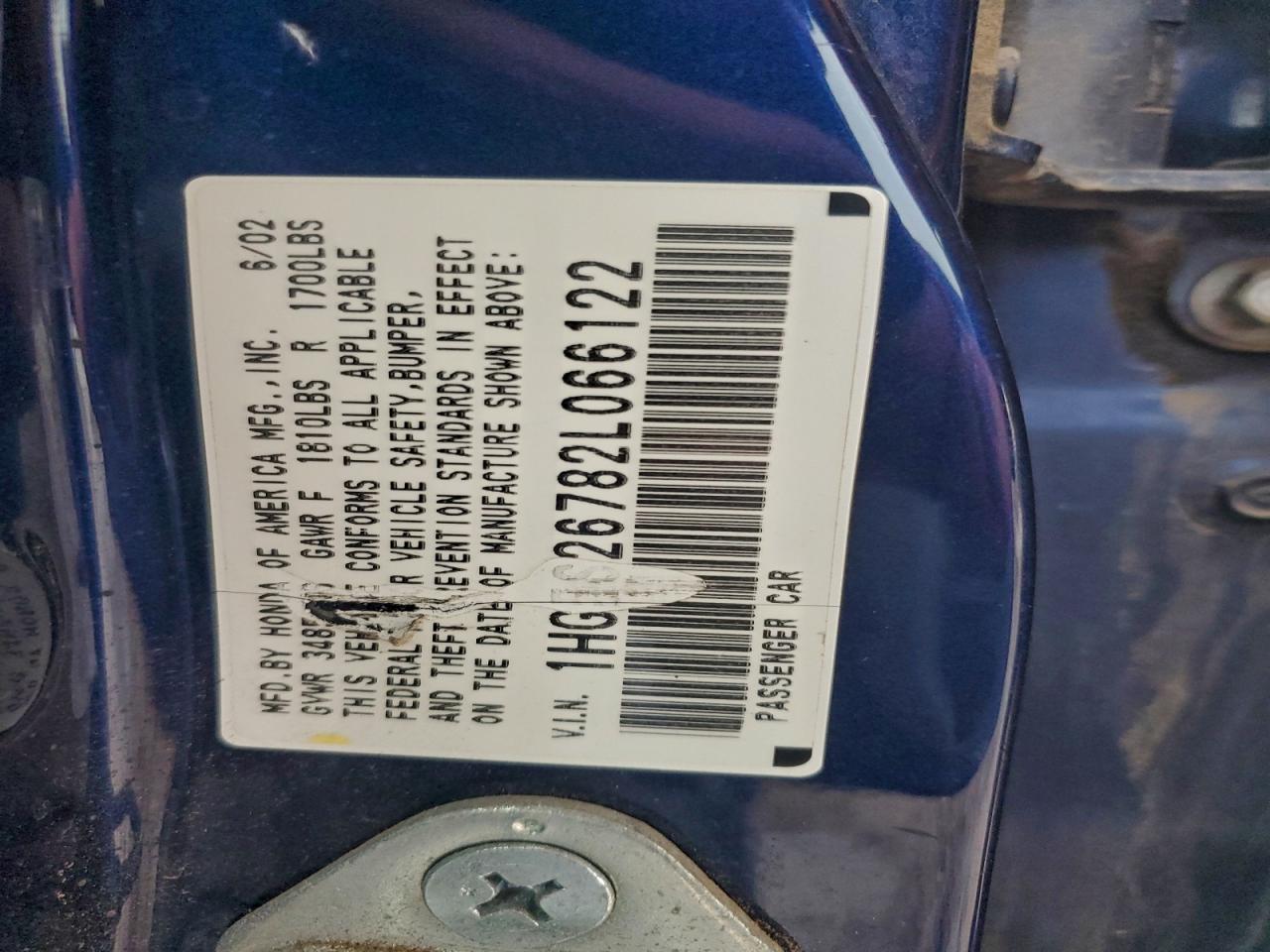 2002 HONDA CIVIC EX photo 23