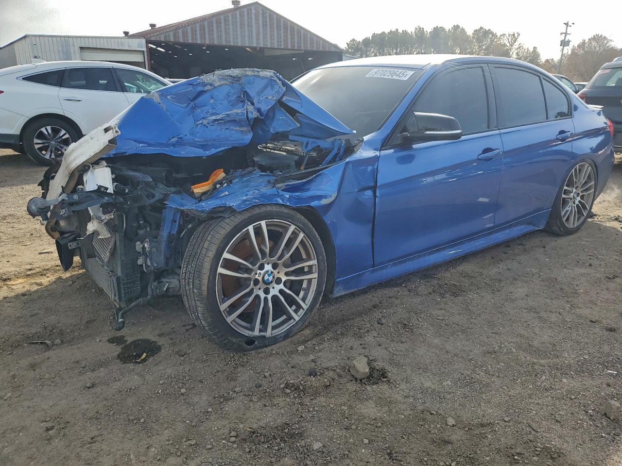 2013 BMW 335 I — FRONT END damage — photo 1