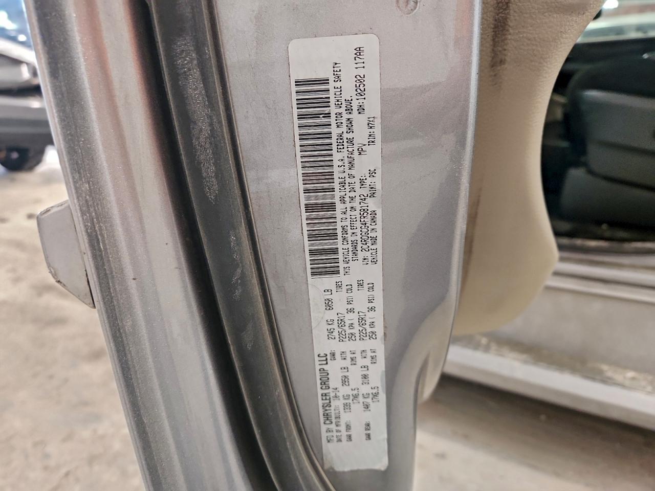 2015 DODGE GRAND CARAVAN SXT photo 37