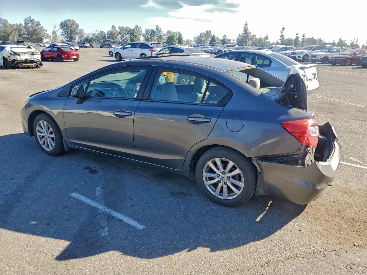 2012 HONDA CIVIC EX photo 3