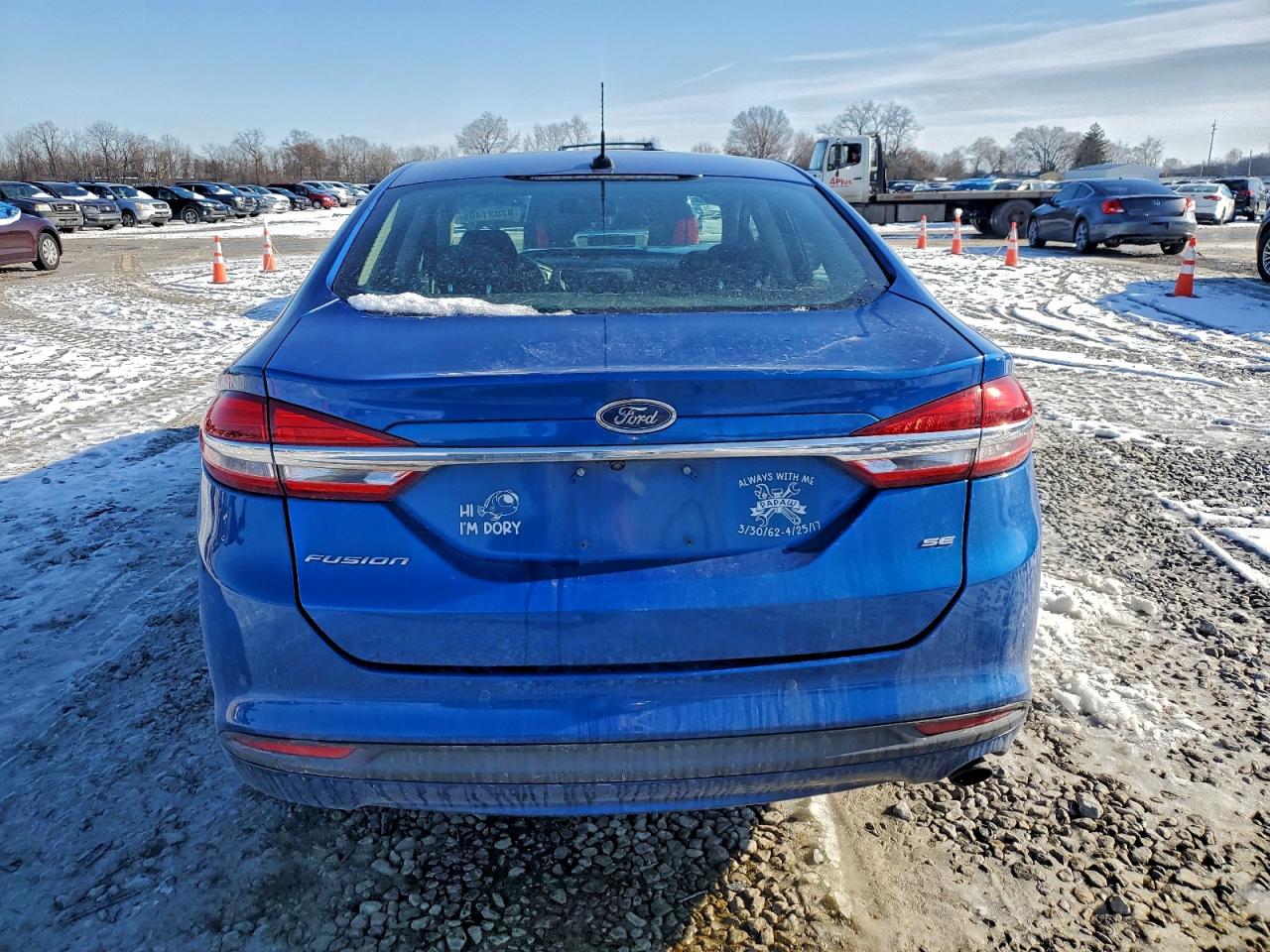 2018 FORD FUSION SE photo 6
