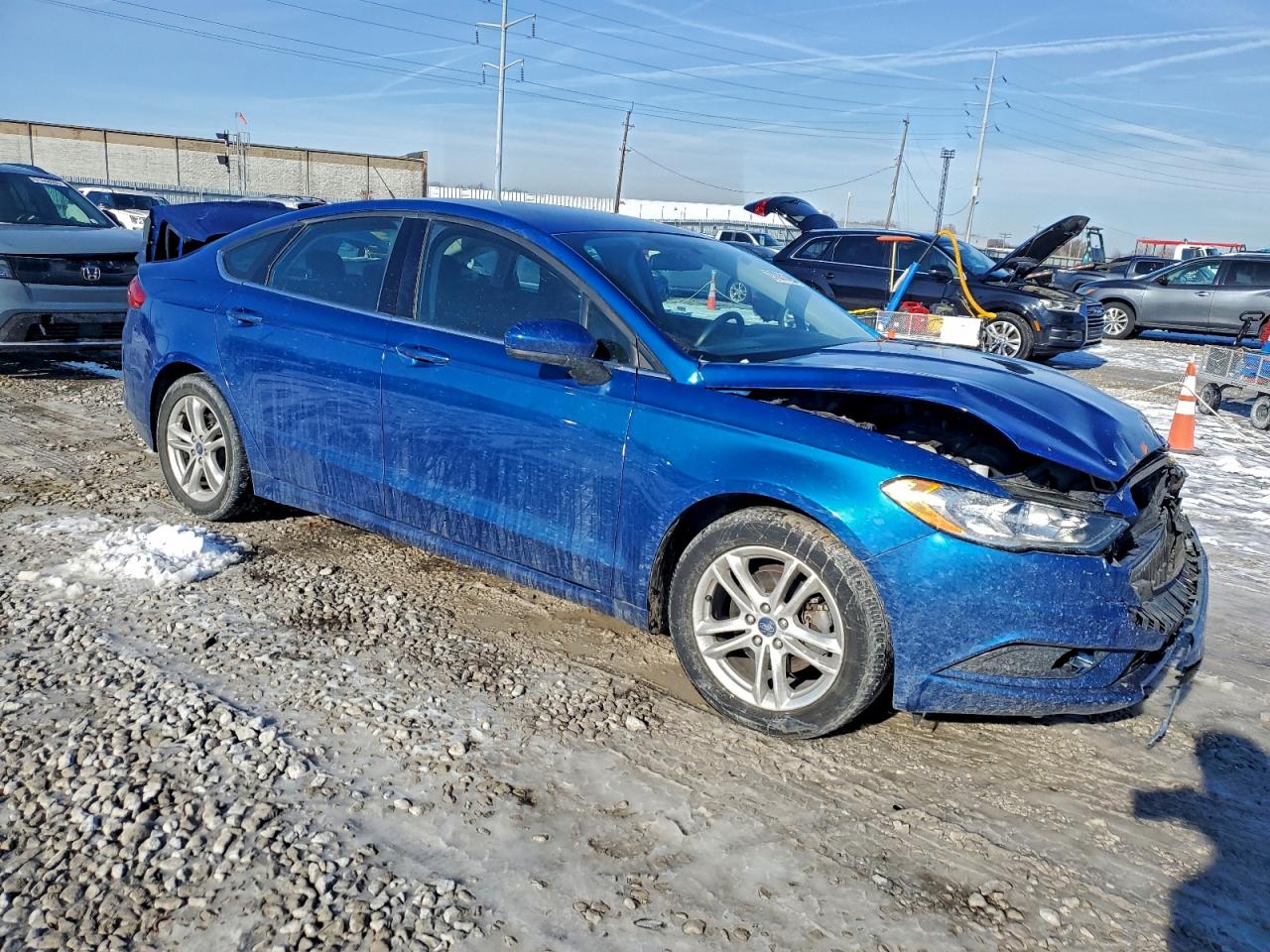 2018 FORD FUSION SE photo 4