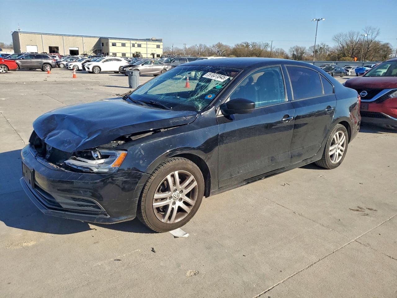 2015 VOLKSWAGEN JETTA BASE — FRONT END damage — photo 1
