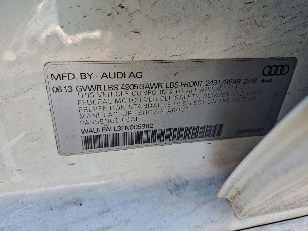 2014 AUDI A4 PREMIUM PLUS photo 34