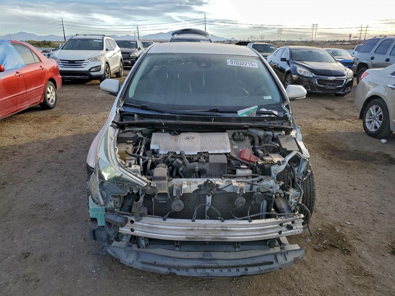 2017 TOYOTA PRIUS FOUR photo 9