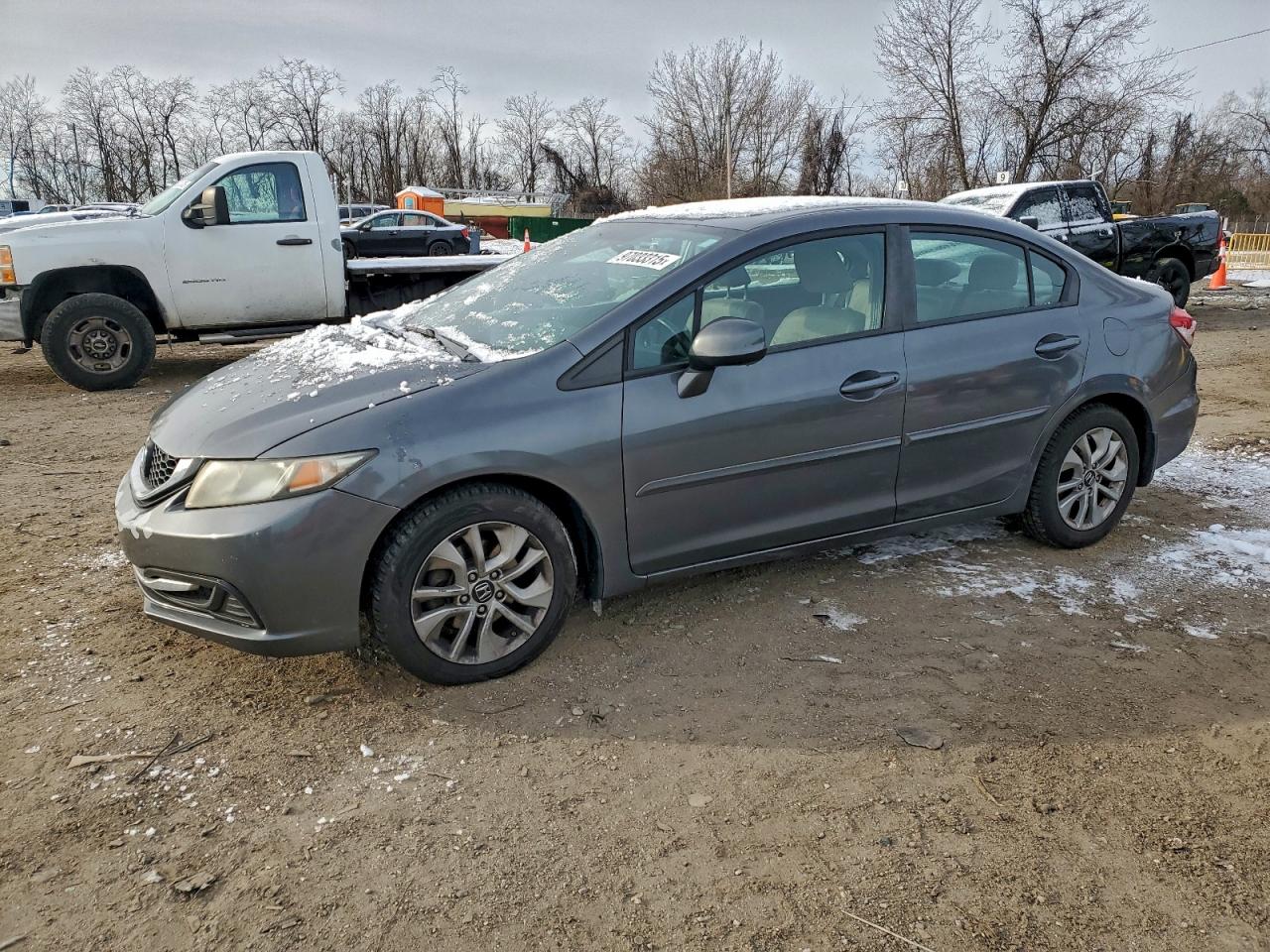 2013 HONDA CIVIC EXL — MINOR DENT/SCRATCHES damage — photo 1