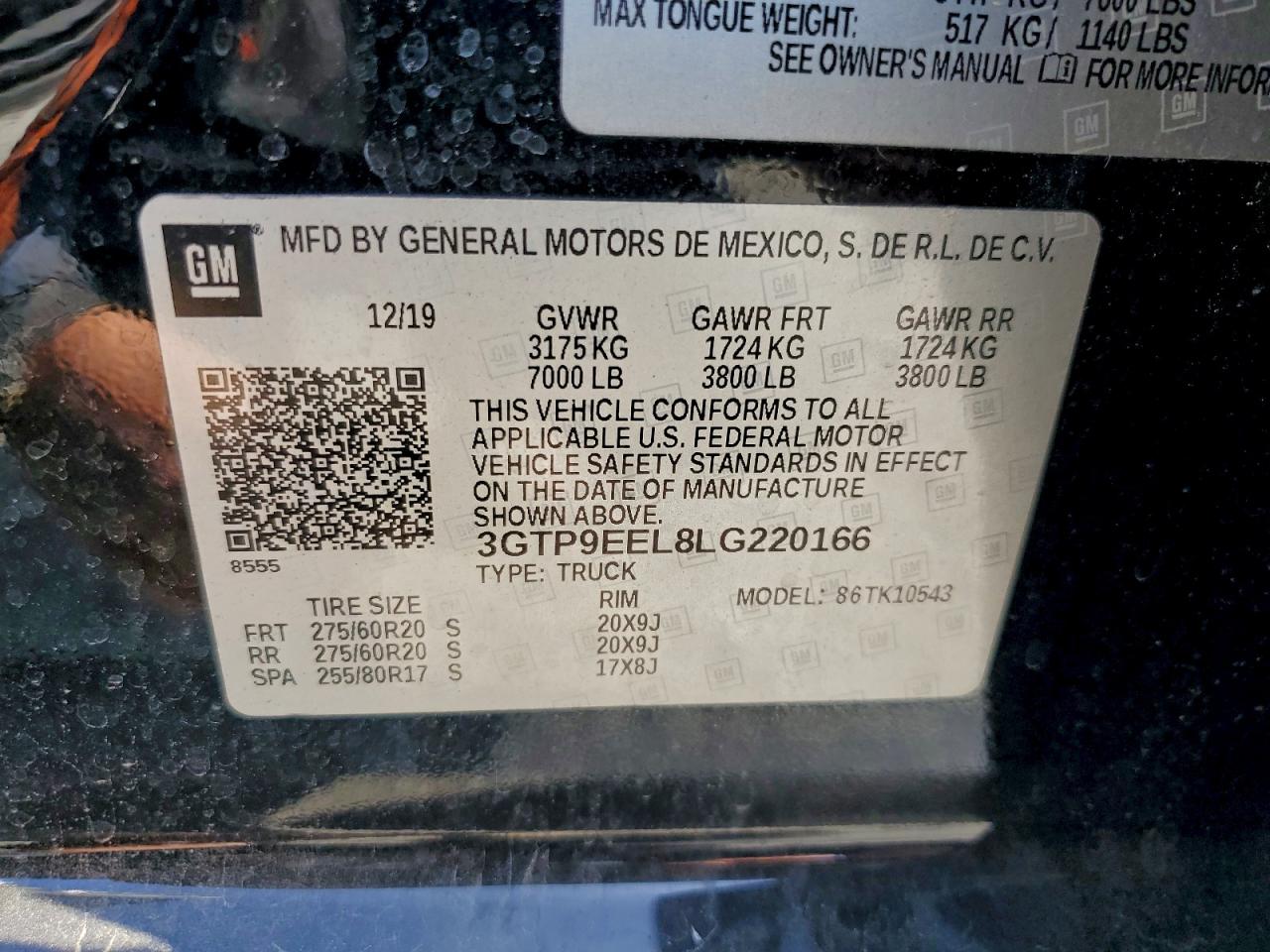 2020 GMC SIERRA K1500 AT4 photo 13