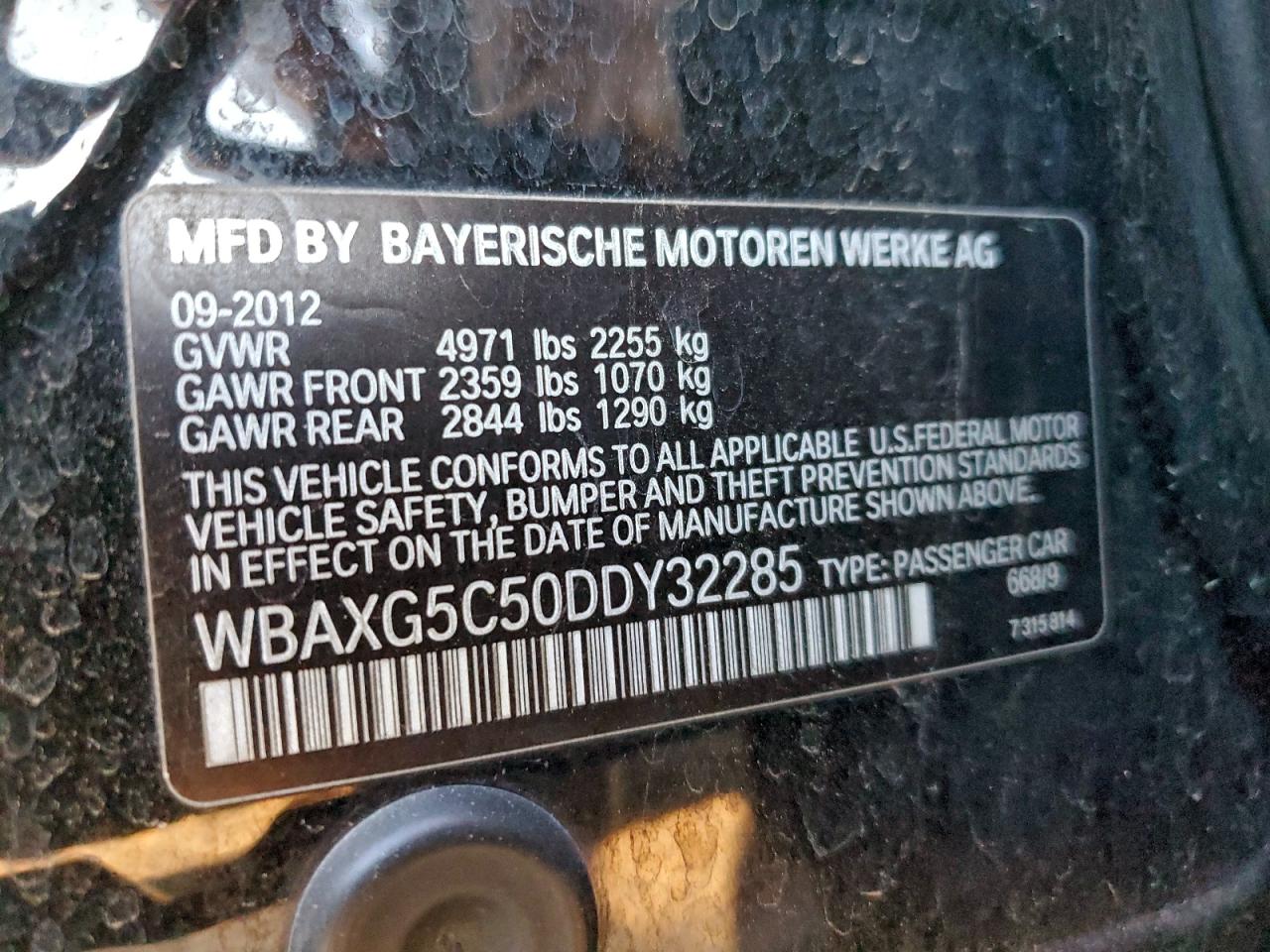 2013 BMW 528 I photo 12