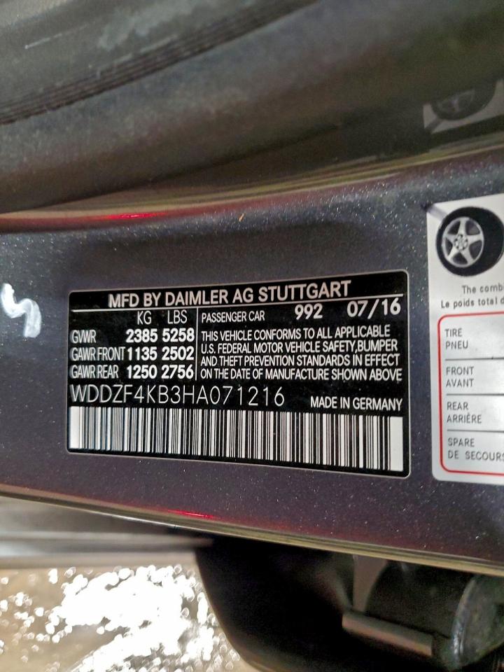 2017 MERCEDES-BENZ E 300 4MATIC photo 23