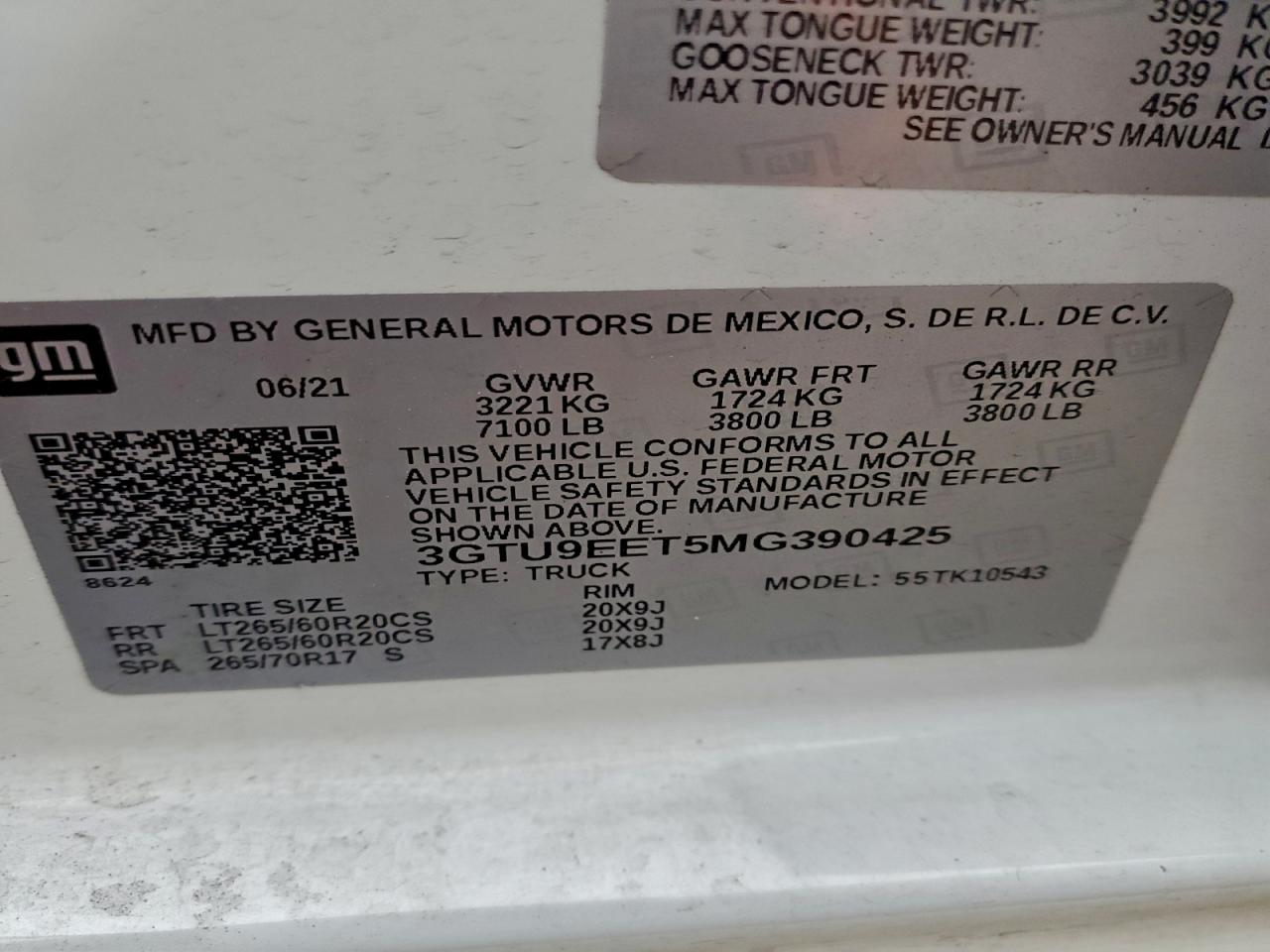 2021 GMC SIERRA K1500 AT4 photo 12