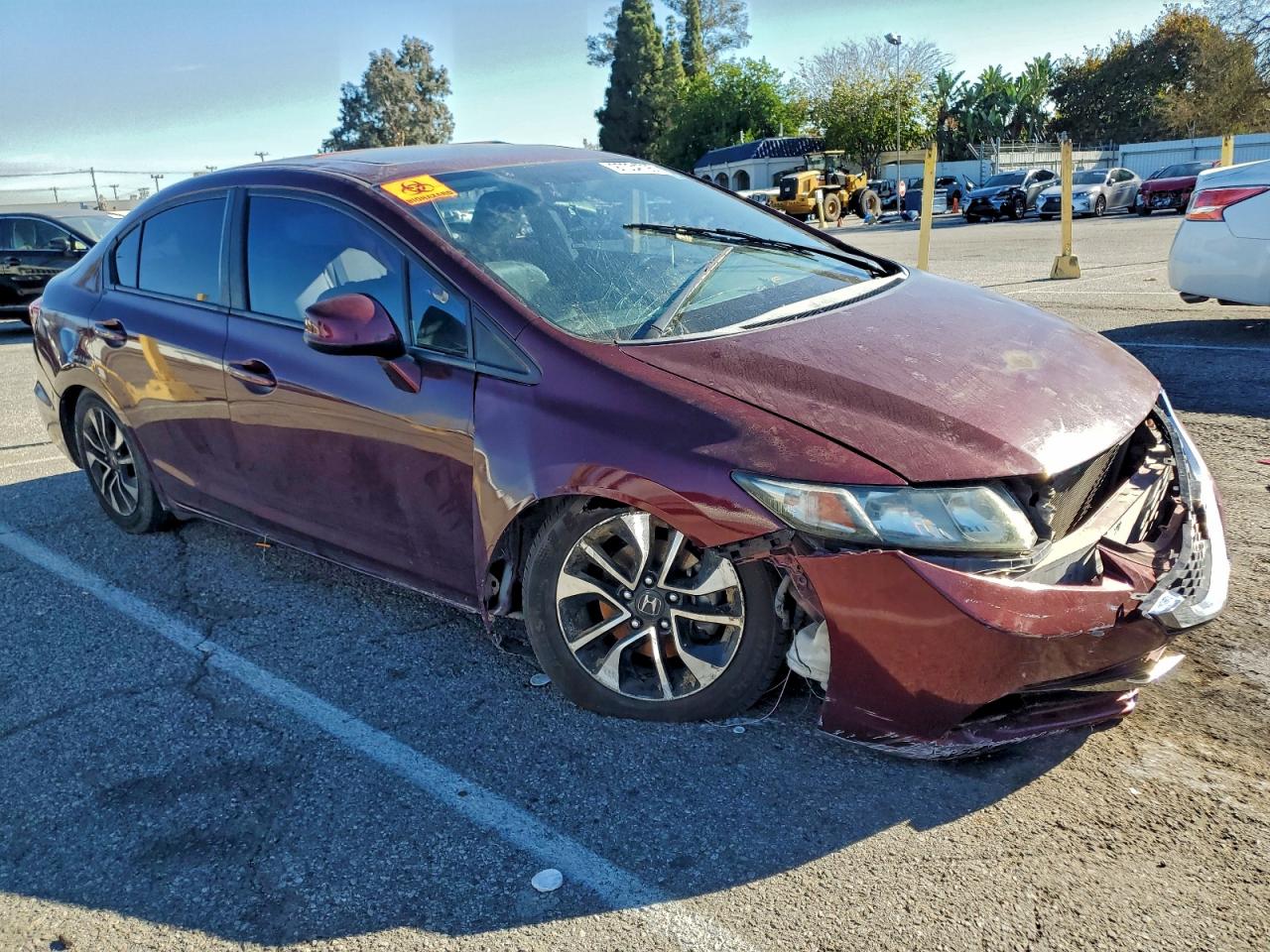 2013 HONDA CIVIC EXL photo 4