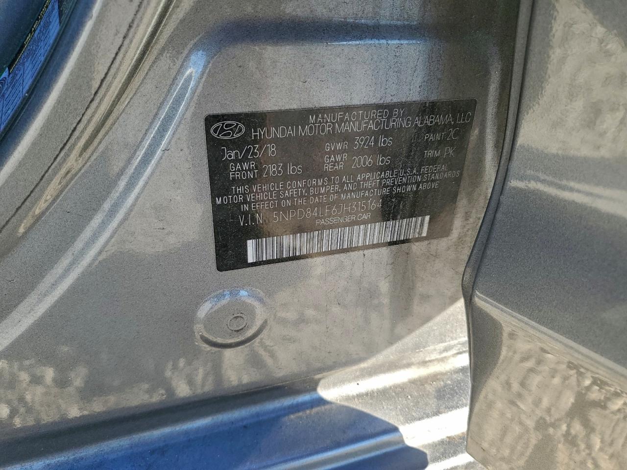 2018 HYUNDAI ELANTRA SEL photo 34