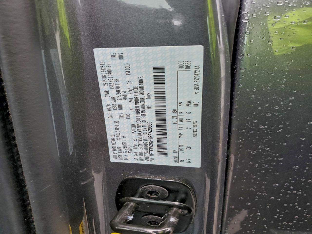2024 FORD F150 STX photo 23
