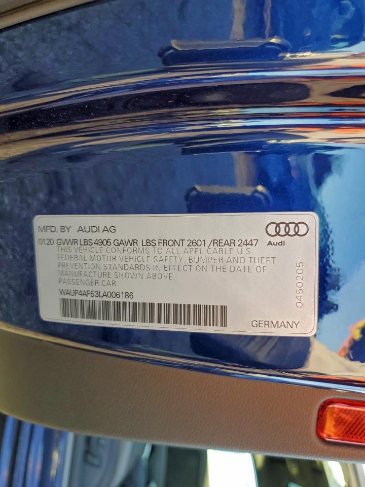 2020 AUDI S5 PREMIUM PLUS photo 34