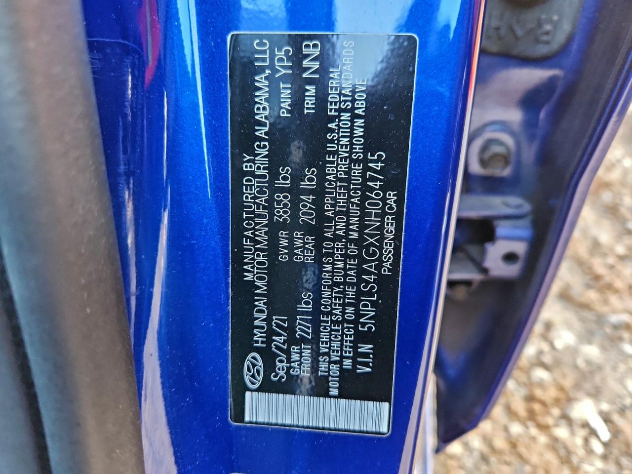 2022 HYUNDAI ELANTRA SEL photo 23