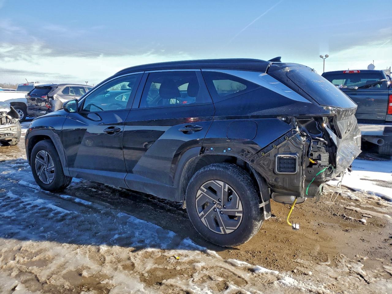 2025 HYUNDAI TUCSON BLUE photo 4