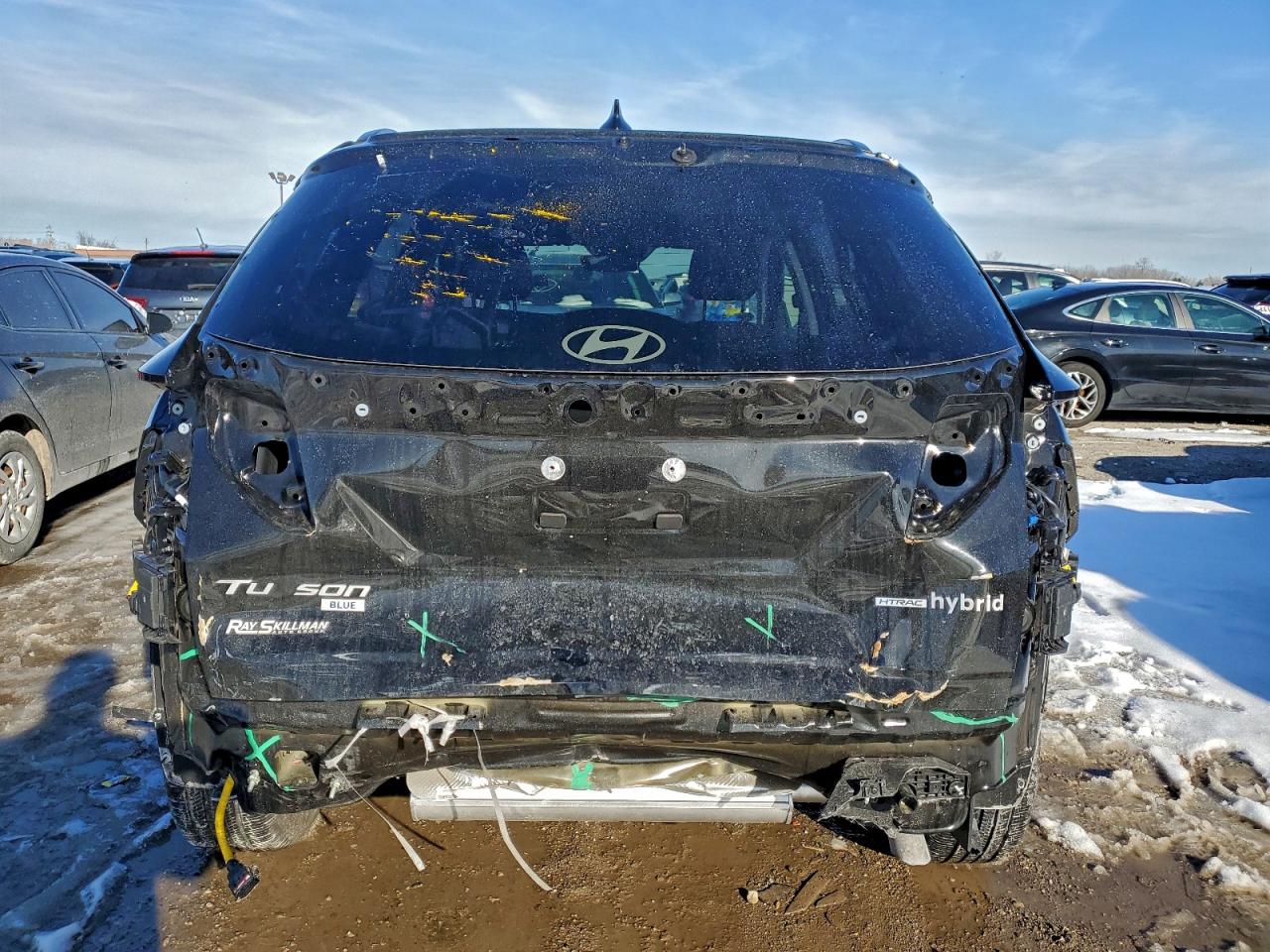 2025 HYUNDAI TUCSON BLUE photo 16