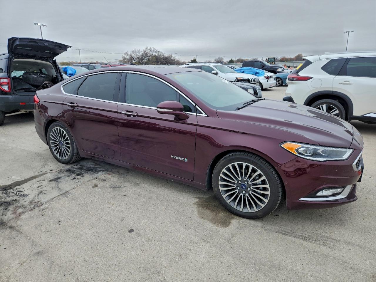 2018 FORD FUSION TITANIUM/PLATINUM HEV photo 10