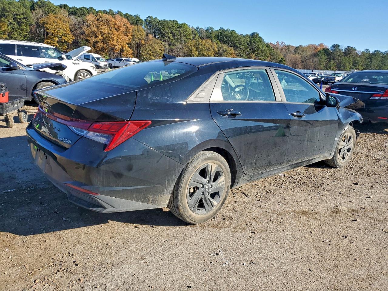2023 HYUNDAI ELANTRA BLUE photo 5