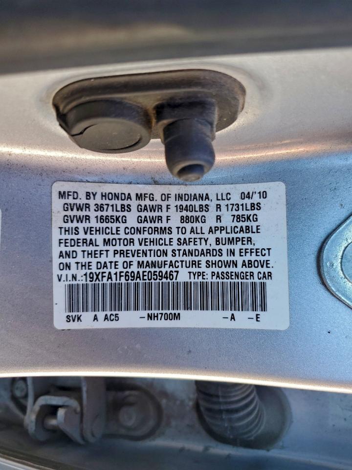 2010 HONDA CIVIC LX-S photo 25