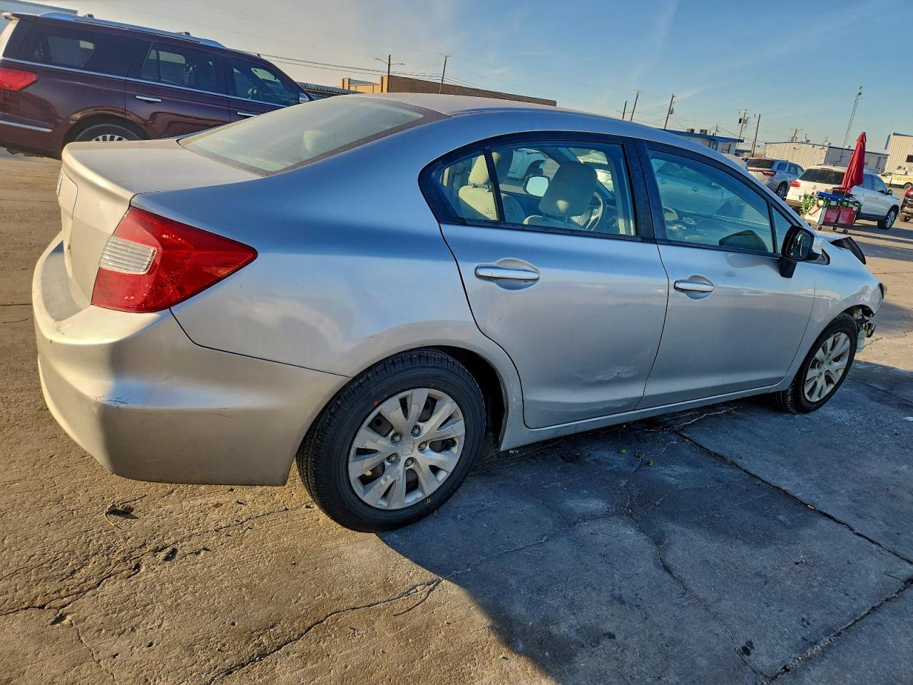 2012 HONDA CIVIC LX photo 3
