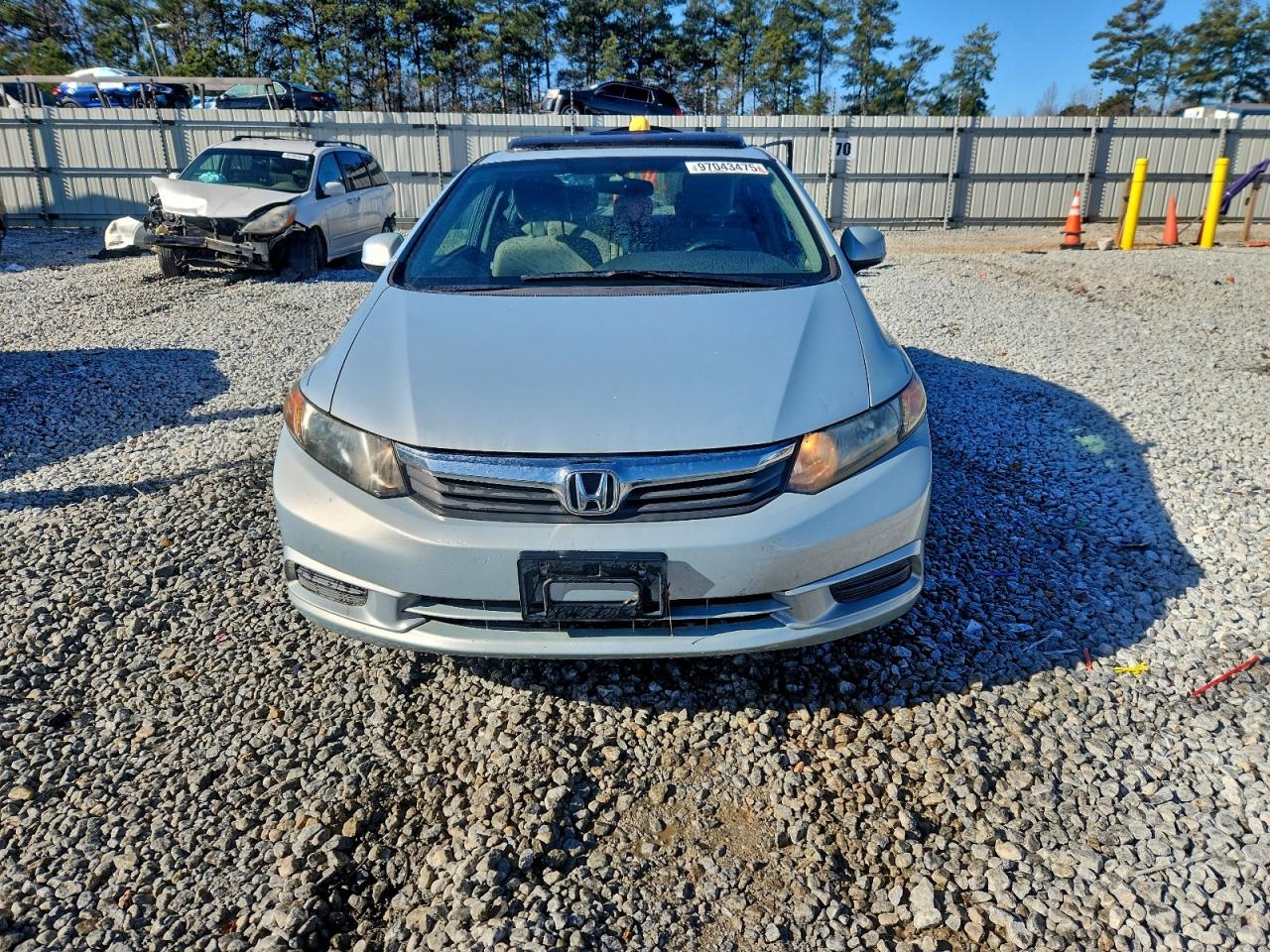 2012 HONDA CIVIC EX photo 5