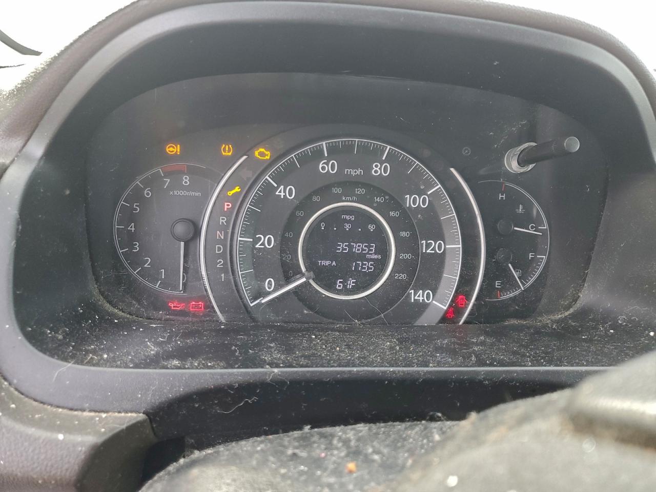 2012 HONDA CR-V EXL photo 17
