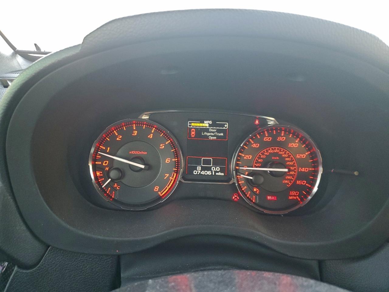 2015 SUBARU WRX photo 25