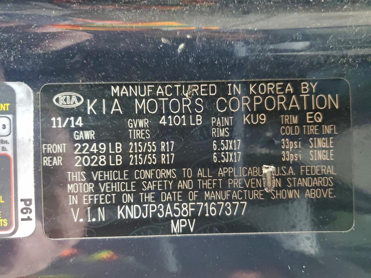 2015 KIA SOUL + photo 13