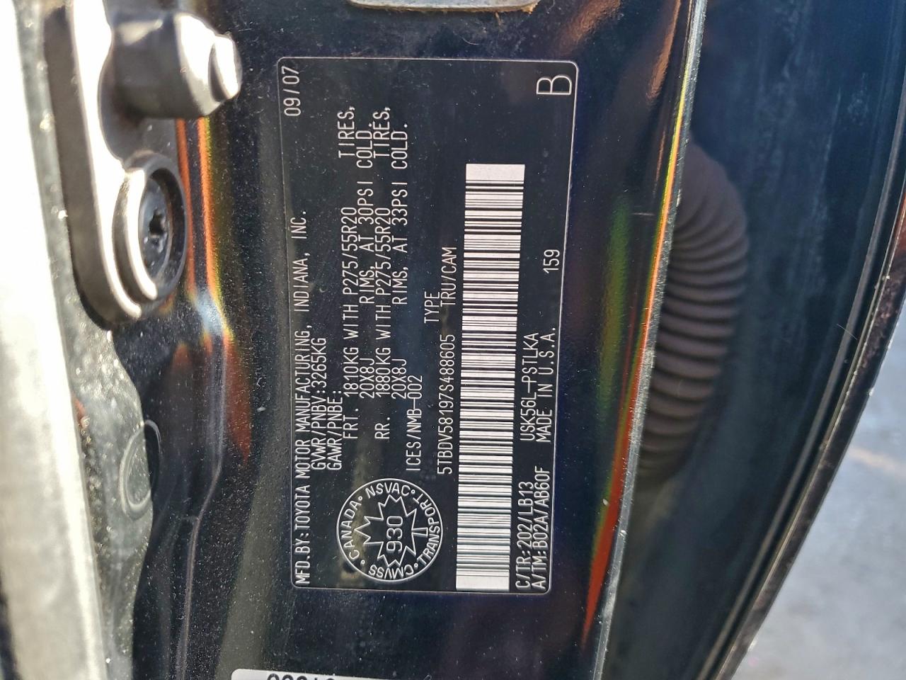 2007 TOYOTA TUNDRA CREWMAX LIMITED photo 25