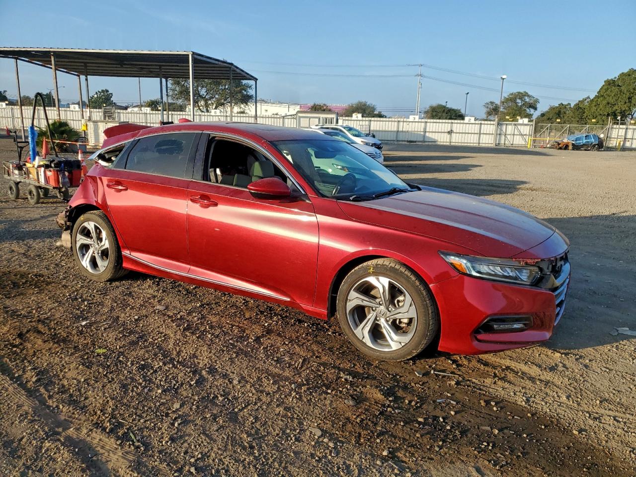 2018 HONDA ACCORD EXL photo 4